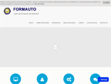 Tablet Screenshot of formauto.es